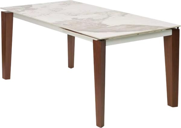 Изображение товара Обеденный стол M-City Esmir 180 Gloss Luxury Pandora Solid Ceramic / 614M05812 (орех)