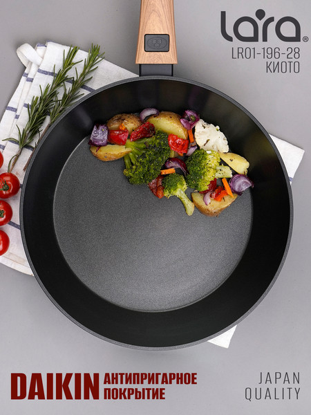Изображение товара Сковорода Lara Киото LR01-196-28