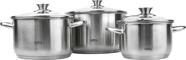 Изображение товара Набор кастрюль Lara Афина LR02-134