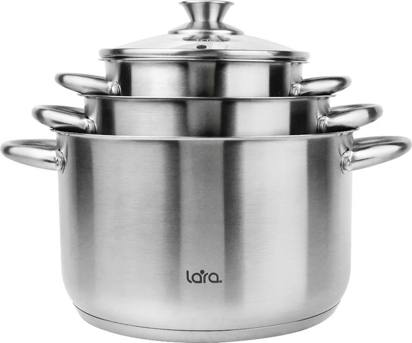 Изображение товара Набор кастрюль Lara Афина LR02-134