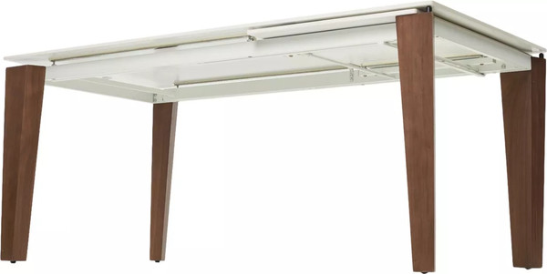 Изображение товара Обеденный стол M-City Esmir 180 Matte Arabescato Solid Ceramic / 614M05811 (орех)