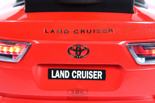 Изображение товара Детский автомобиль RiverToys Toyota Land Cruiser 300 / Z002ZZ-A (красный)