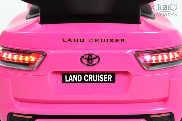 Изображение товара Детский автомобиль RiverToys Toyota Land Cruiser 300 / Z002ZZ-A (розовый)