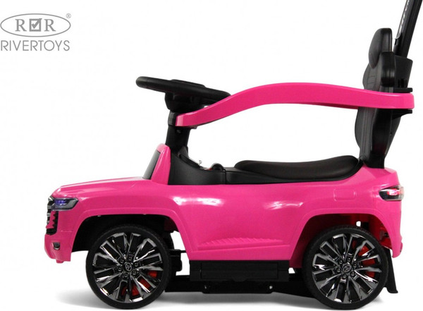 Изображение товара Детский автомобиль RiverToys Toyota Land Cruiser 300 / Z002ZZ-A (розовый)