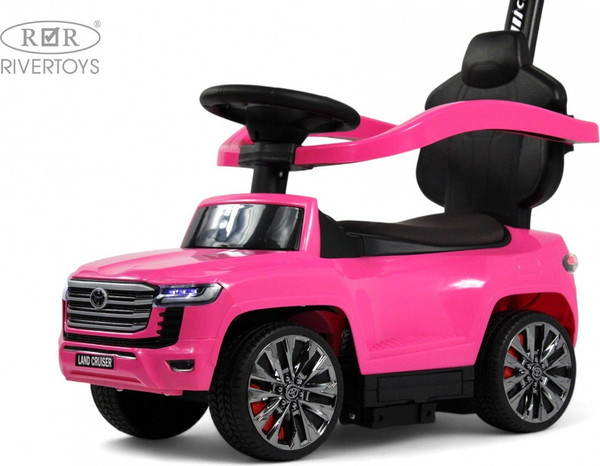 Изображение товара Детский автомобиль RiverToys Toyota Land Cruiser 300 / Z002ZZ-A (розовый)