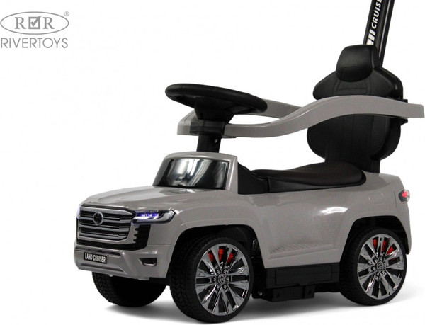Изображение товара Детский автомобиль RiverToys Toyota Land Cruiser 300 / Z002ZZ-A (серый)
