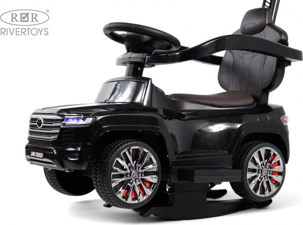 Изображение товара Детский автомобиль RiverToys Toyota Land Cruiser 300 / Z002ZZ-A (черный)