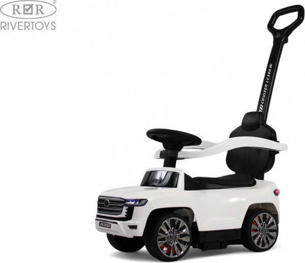 Изображение товара Каталка детская RiverToys Toyota Land Cruiser 300 / Z002ZZ-B (белый)