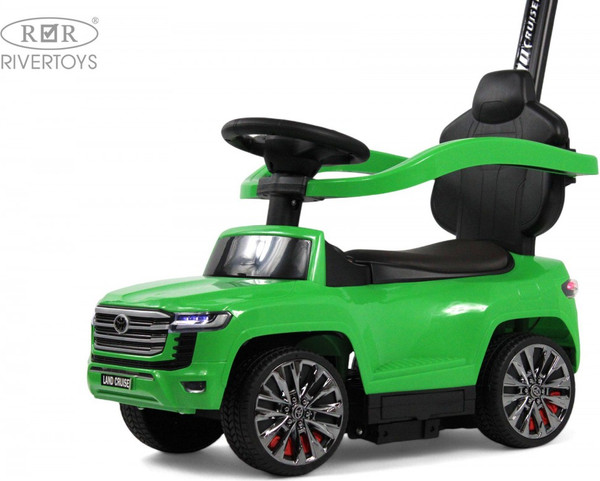 Изображение товара Каталка детская RiverToys Toyota Land Cruiser 300 / Z002ZZ-B (зеленый)