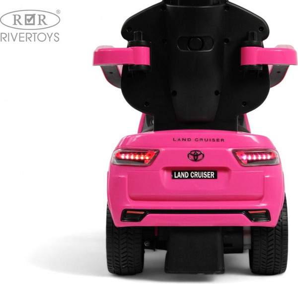 Изображение товара Каталка детская RiverToys Toyota Land Cruiser 300 / Z002ZZ-B (розовый)