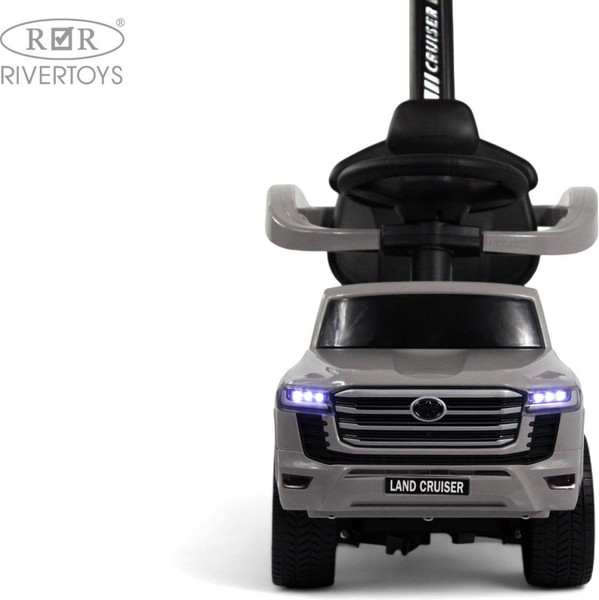 Изображение товара Каталка детская RiverToys Toyota Land Cruiser 300 / Z002ZZ-B (серый)
