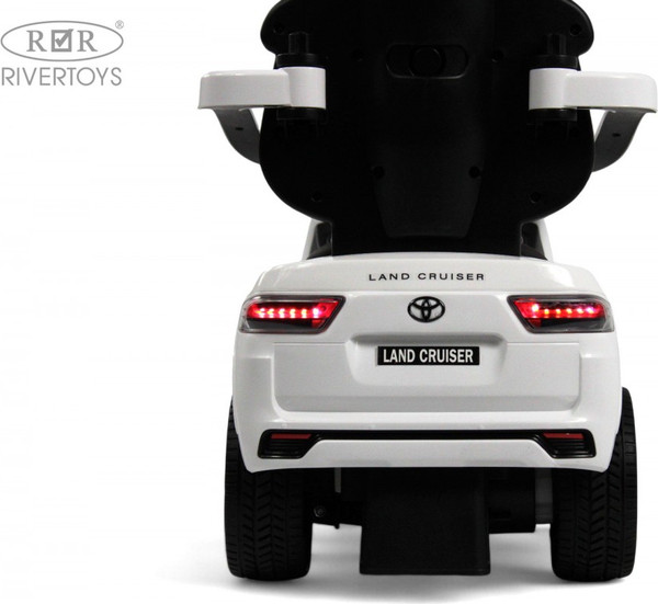 Изображение товара Каталка детская RiverToys Toyota Land Cruiser 300 / Z002ZZ-C (белый)
