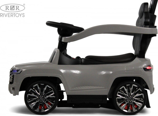Изображение товара Каталка детская RiverToys Toyota Land Cruiser 300 / Z002ZZ-C (серый)