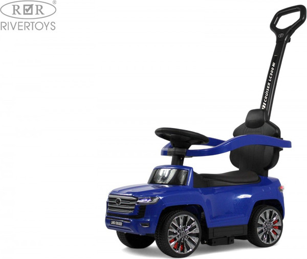 Изображение товара Каталка детская RiverToys Toyota Land Cruiser 300 / Z002ZZ-C (синий)