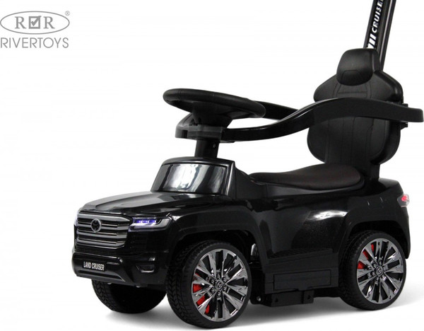 Изображение товара Каталка детская RiverToys Toyota Land Cruiser 300 / Z002ZZ-C (черный)
