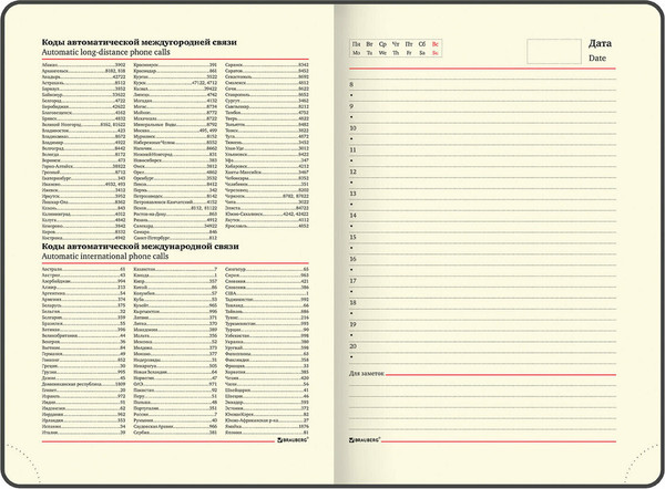 Изображение товара Ежедневник Brauberg Vista. Revival / 112030 (136л)
