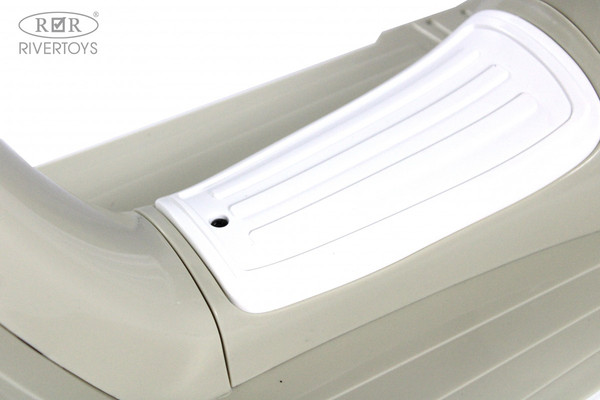 Изображение товара Детский мотоцикл RiverToys A111AA (бежевый)