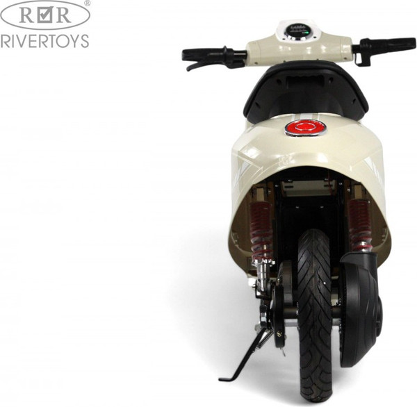 Изображение товара Детский мотоцикл RiverToys A111AA (бежевый)