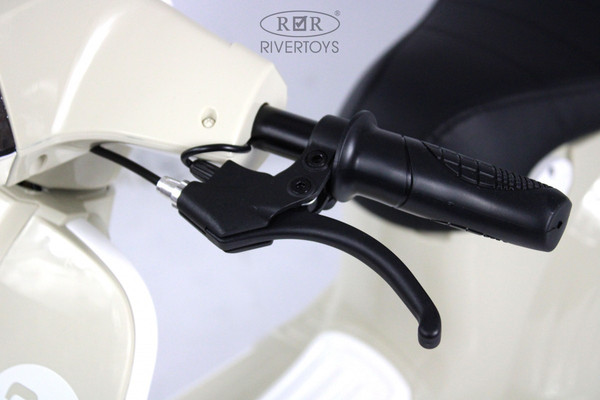 Изображение товара Детский мотоцикл RiverToys A111AA (бежевый)