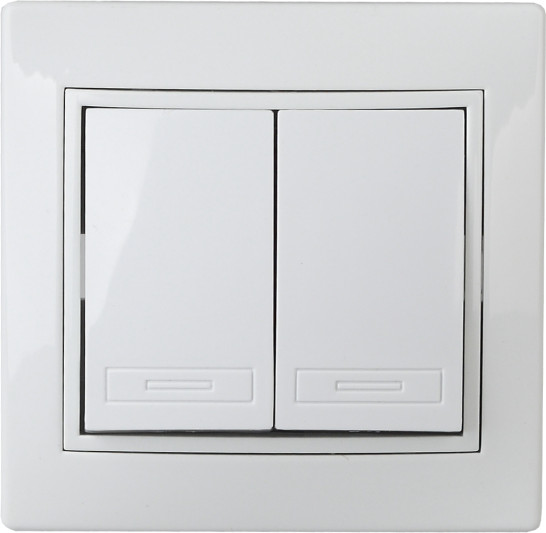 Изображение товара Выключатель INTRO Plano 1-104-01 / Б0053758 (белый)