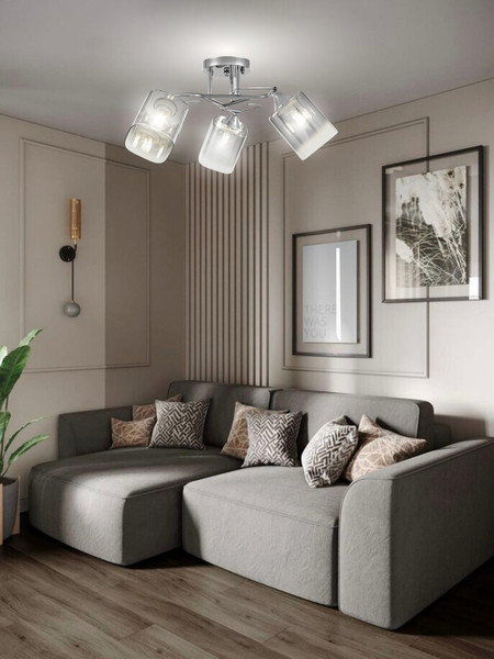 Изображение товара Люстра Aitin-Pro НПБ 02-3x60-101 / 6011/3 (хром)