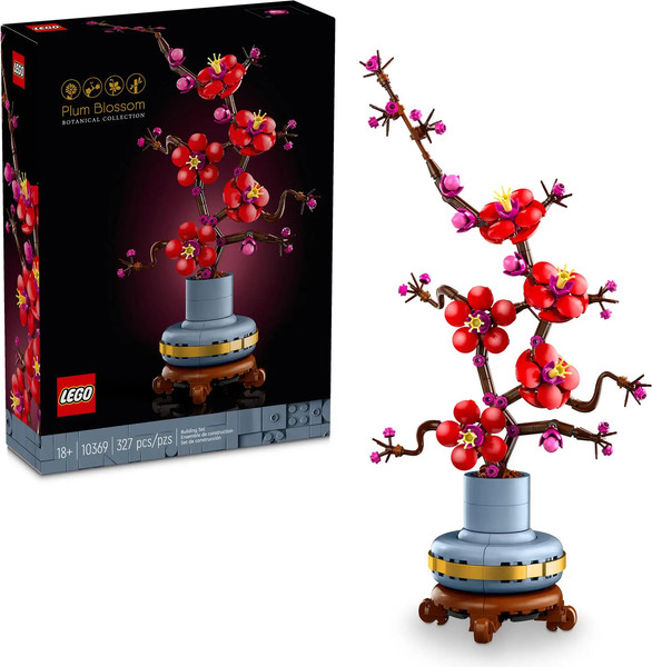 Изображение товара Конструктор Lego Botanical Collection Icons Цветение сливы 10369