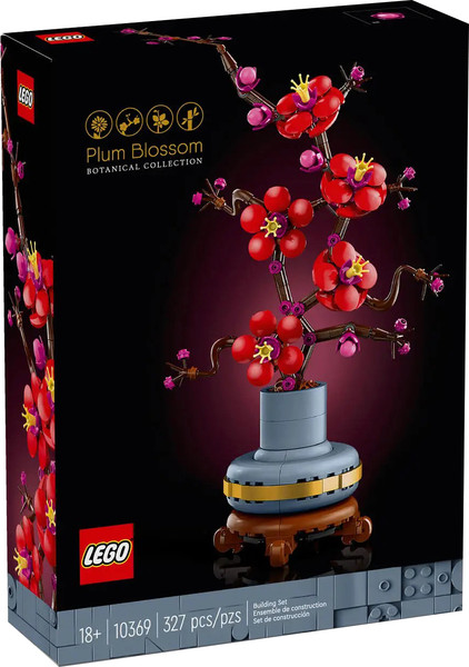 Изображение товара Конструктор Lego Botanical Collection Icons Цветение сливы 10369