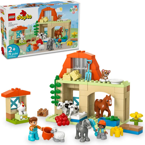 Изображение товара Конструктор Lego Duplo Caring for Animals at the Farm 10416