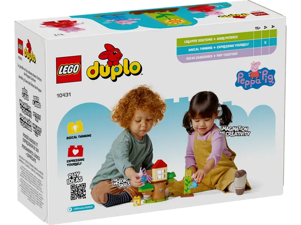 Изображение товара Конструктор Lego Duplo Свинка Пеппа Сад и домик на дереве 10431