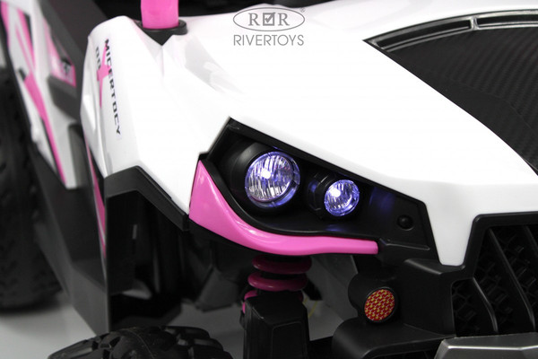 Изображение товара Детский автомобиль RiverToys F888FF (розовый)