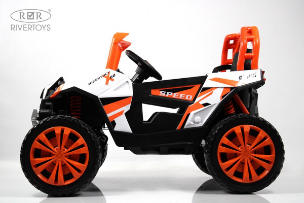 Изображение товара Детский автомобиль RiverToys F888FF 4WD (оранжевый)