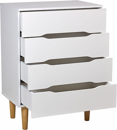 Изображение товара Комод Polini Kids Simple 3602 / 0002751.31 (белый/натуральный)