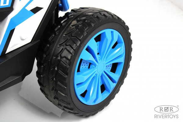 Изображение товара Детский автомобиль RiverToys F888FF 4WD (синий)