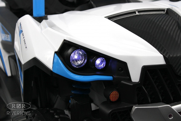 Изображение товара Детский автомобиль RiverToys F888FF 4WD (синий)