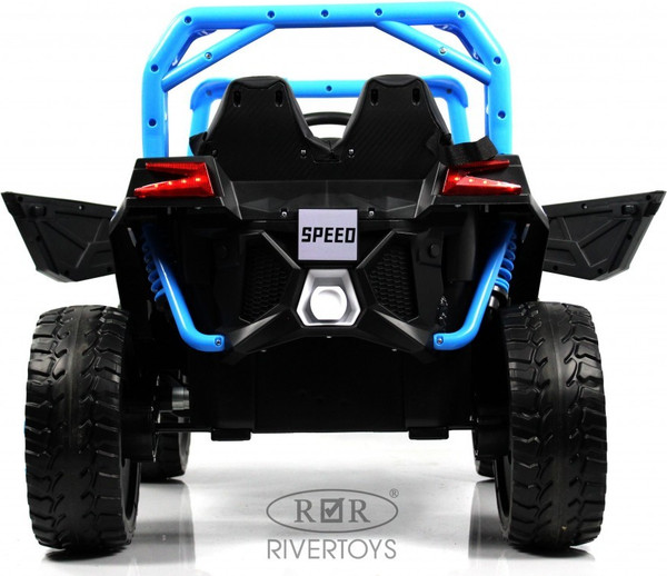 Изображение товара Детский автомобиль RiverToys F888FF 4WD (синий)