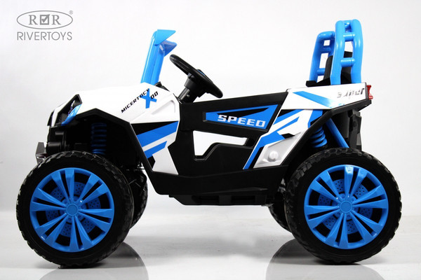 Изображение товара Детский автомобиль RiverToys F888FF 4WD (синий)