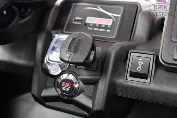 Изображение товара Детский автомобиль RiverToys BRP Can-Am Maverick Y111YY (темно-розовый)