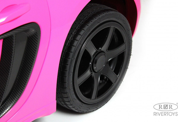 Изображение товара Детский автомобиль RiverToys T911TT (розовый)
