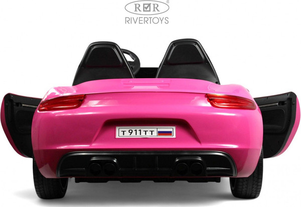Изображение товара Детский автомобиль RiverToys T911TT (розовый)