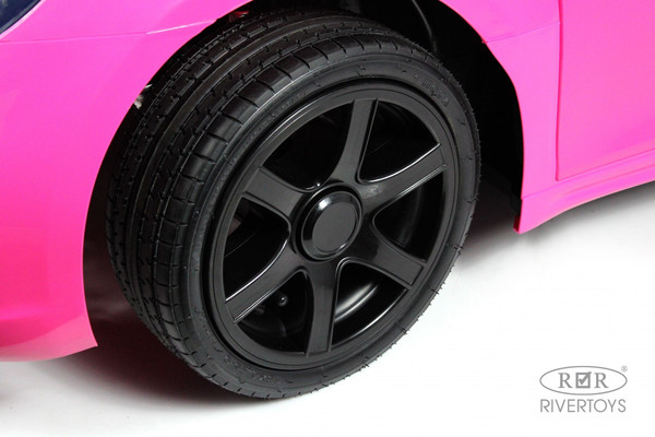 Изображение товара Детский автомобиль RiverToys T911TT (розовый)
