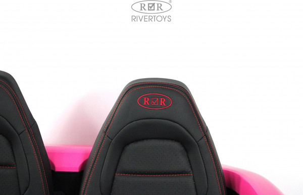 Изображение товара Детский автомобиль RiverToys T911TT (розовый)
