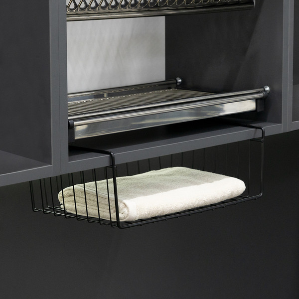 Изображение товара Контейнер для хранения AKS 91 236 (черный, на полку)