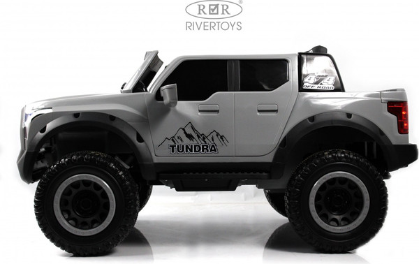 Изображение товара Детский автомобиль RiverToys G444GG (серый)