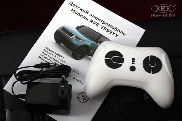 Изображение товара Детский автомобиль RiverToys Y999YY (белый)
