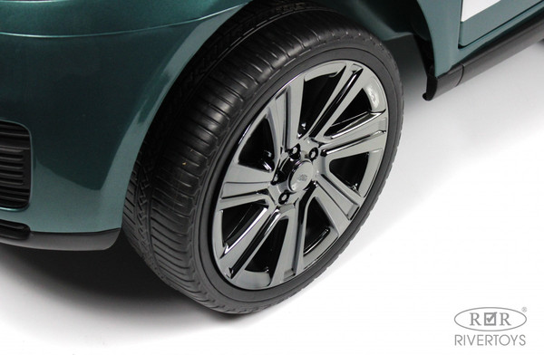 Изображение товара Детский автомобиль RiverToys Y999YY (зеленый глянец)