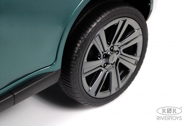 Изображение товара Детский автомобиль RiverToys Y999YY (зеленый глянец)