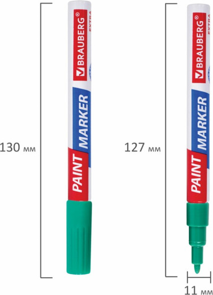 Изображение товара Маркер-краска Brauberg Extra / 151974 (зеленый)