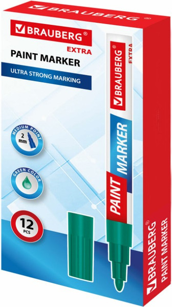 Изображение товара Маркер-краска Brauberg Extra / 151974 (зеленый)