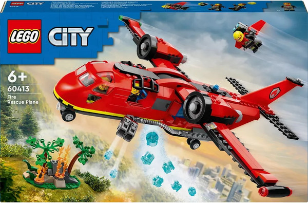 Изображение товара Конструктор Lego City Fire Rescue Plane 60413