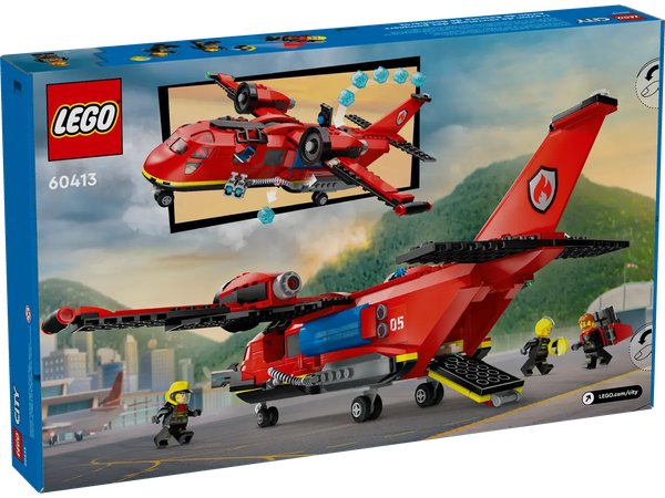 Изображение товара Конструктор Lego City Fire Rescue Plane 60413
